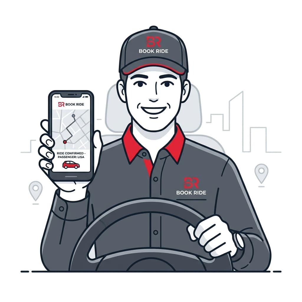 Driver onboarding illustration